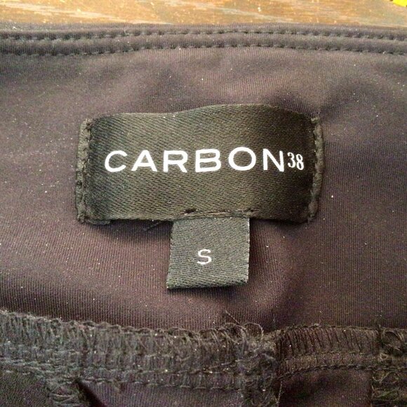 Carbon 38 Womens Mid Rise Split Ankle Leggings Pull On Pants Black Size Small - Picture 5 of 8